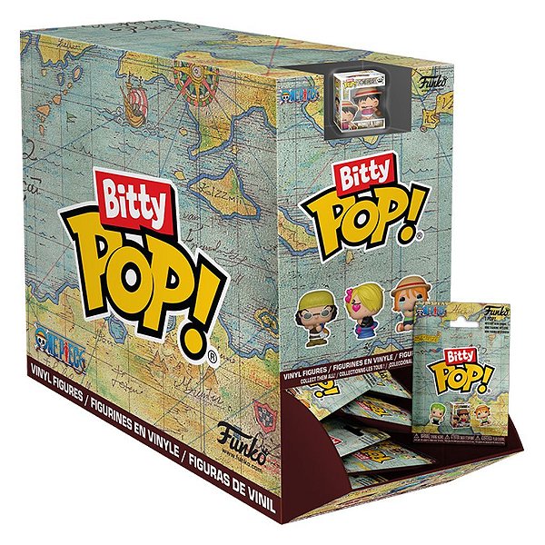 Bitty Pop! Mystery One Piece Produto Original Funko Lacrado Colecionável Autêntico de Vinil