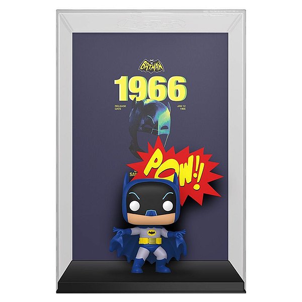 Pop! Comic Cover DC Batman 66 24 Produto Original Funko Lacrado Colecionável Autêntico de Vinil