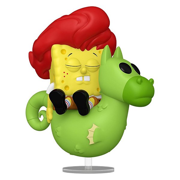 Pop! Spongebob 5 com Mystery #145 Produto Original Funko Lacrado Colecionável Autêntico de Vinil