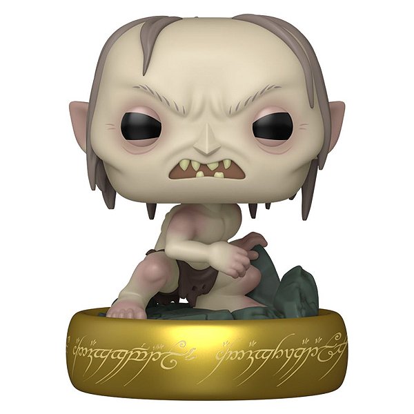 Pop! Lord of the Rings Plus Gollum Glow #1831 Original Funko Colecionável Autêntico