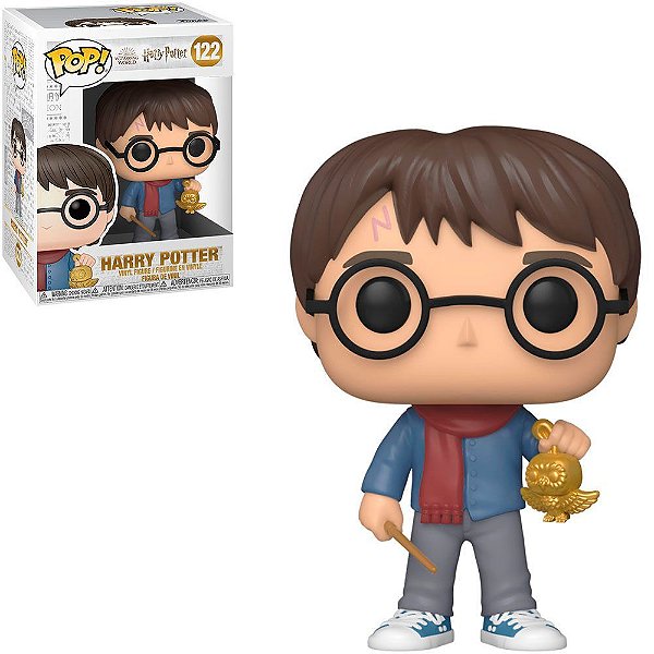 Pop! Harry Potter Holiday Harry Potter Harry Potter #122 Original Funko Colecionável Autêntico