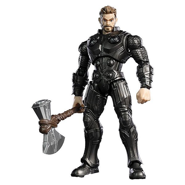 Model Kit Blokees Marvel Infinity Saga Class Thor Figura Colecionável Original Lacrada