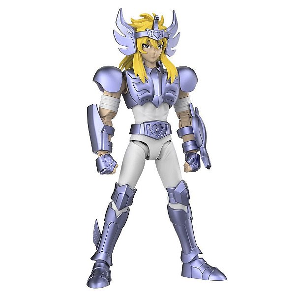Model Kit Blokees Saint Seiya Champion Class 07 Cygnus Hyoga Figura Colecionável Original Lacrada