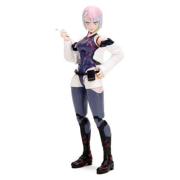 Action Figure Jada Toys Cyber Punk Edgerunners Lucy Figura Colecionável Original Lacrada