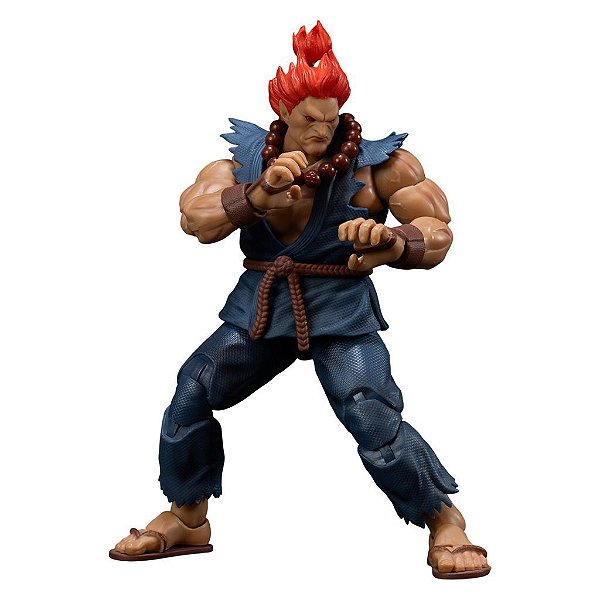 Action Figure Jada Toys Street Fighter II Akuma Figura Colecionável Original Lacrada