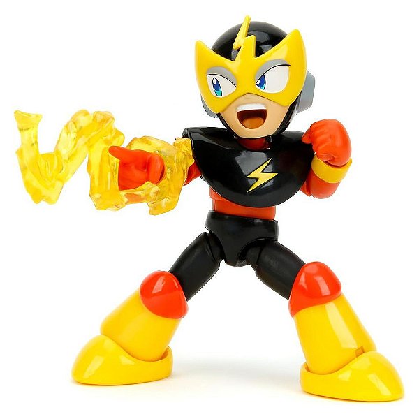 Action Figure Jada Toys Mega Man Elec Man Figura Colecionável Original Lacrada Autêntica Premium
