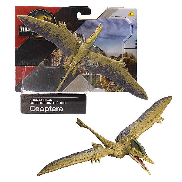 Figura Mattel Jurassic World Danger Ceoptera Figura Colecionável Original Lacrada