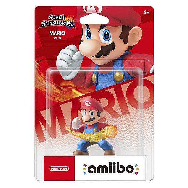 Figura amiibo Amiibo Super Mario Figura Colecionável Original Lacrada Autêntica Premium