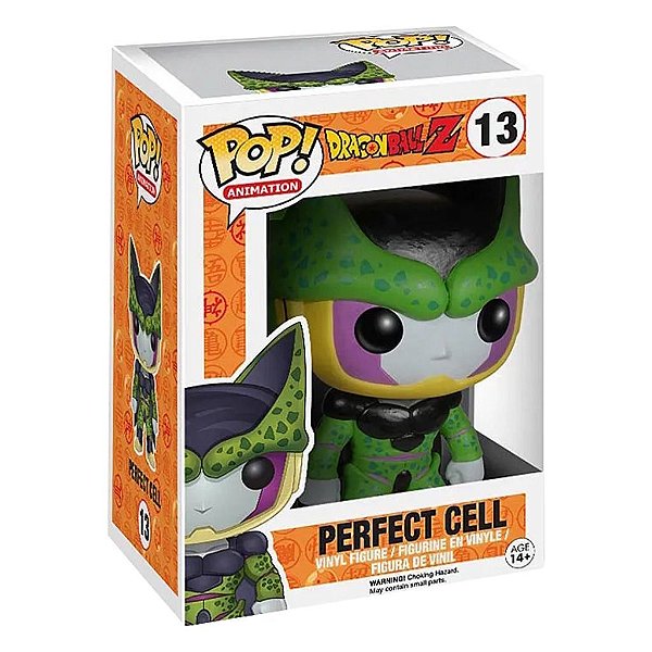 Funko Pop! Dragon Ball Z Perfect Cell Figura Colecionável Original Lacrada Autêntica Premium