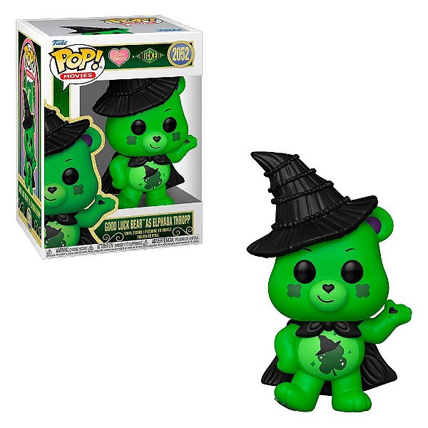 Funko Pop! Care Bears Wicked Good Luck Bear Elphaba Figura Colecionável Original Lacrada