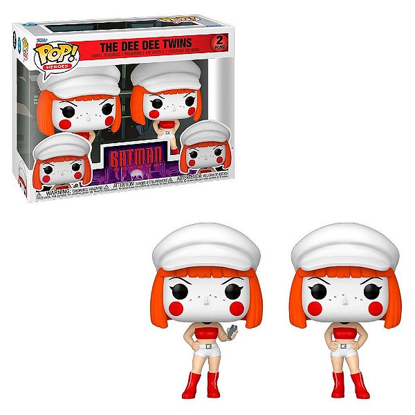 Funko Pop! Batman Beyond the Dee Dee Twins 2pack Figura Colecionável Original Lacrada