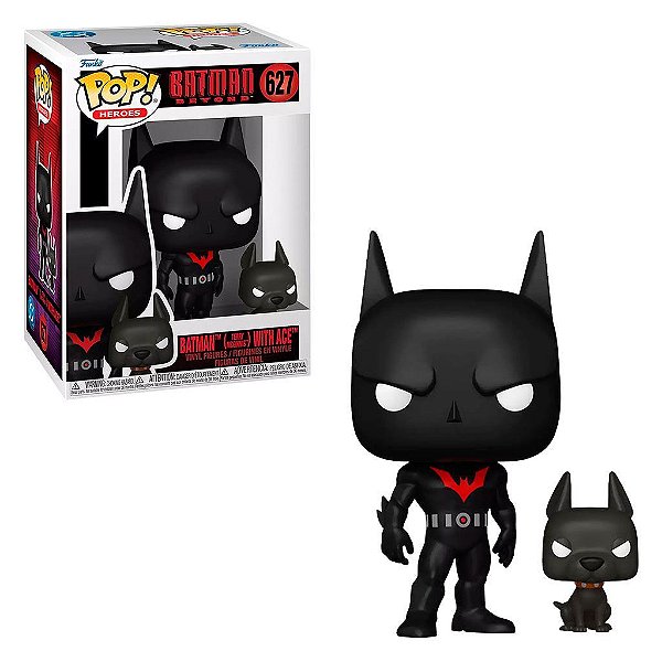 Funko Pop! Batman Beyond Batman com Ace Figura Colecionável Original Lacrada Autêntica Premium