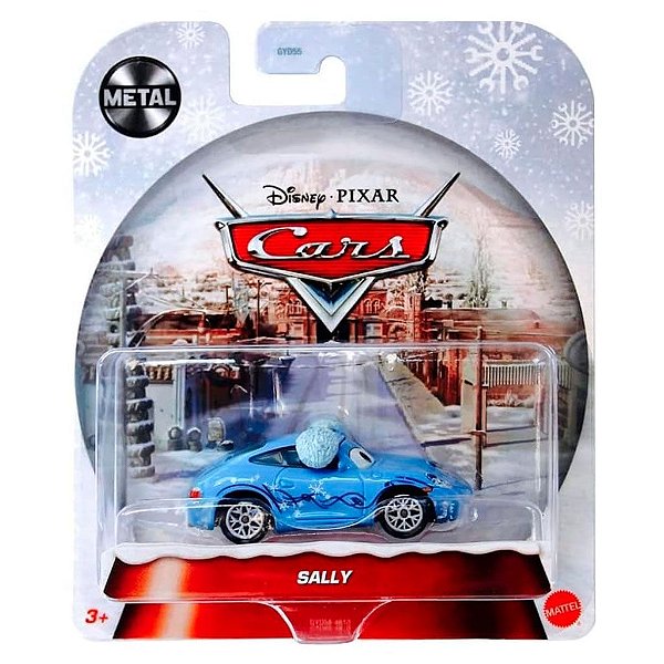 Figura Mattel Disney Pixar and Cars Wintertime Sally Colecionável Original Lacrado Autêntico
