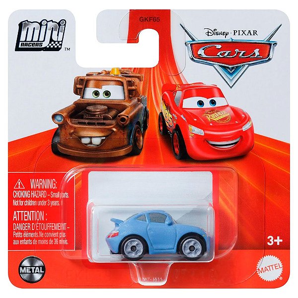 Figura Mattel Disney Pixar and Cars Mini Blister Sally Colecionável Original Lacrado Autêntico