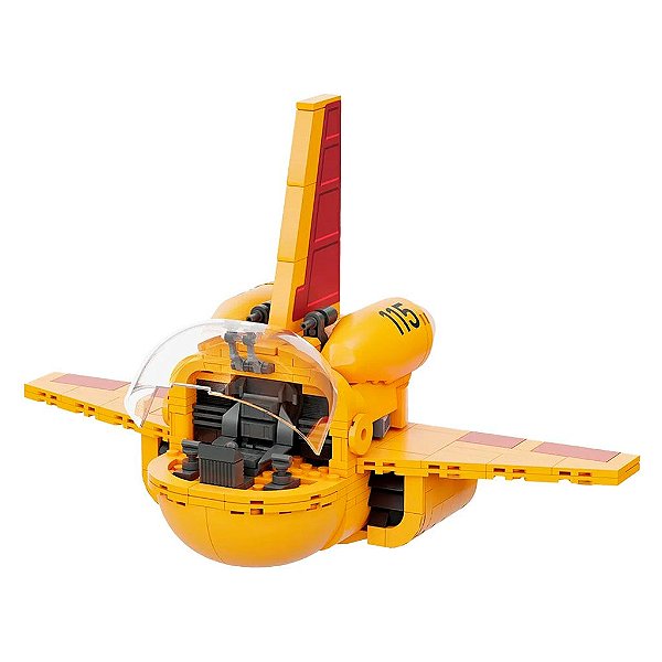 Blocos de Montar Pantasy Dragon Ball Yamcha's Airplane Set 87004 Original Lacrado Colecionável