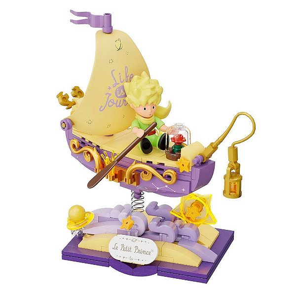 Blocos de Montar Pantasy The Little Prince Starry Ride Boat Set 86329 Original Lacrado Colecionável