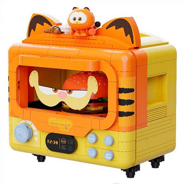Blocos de Montar Pantasy Garfield Movie Machines Smart Oven Set 86822 Original Lacrado Colecionável