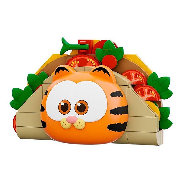 Blocos de Montar Pantasy Garfield Movie Taco Magnet Set 86819 Original Lacrado Colecionável