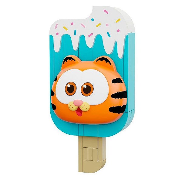 Blocos de Montar Pantasy Garfield Movie Popsicle Magnet Set 86817 Original Lacrado Colecionável