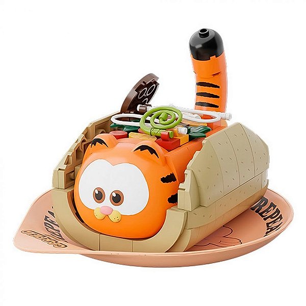 Blocos de Montar Pantasy Garfield Family Taco Set 86808 Original Lacrado Colecionável