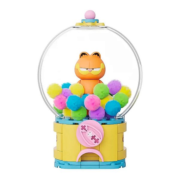 Blocos de Montar Pantasy Garfield Family Gumball Machine Set 86804 Original Lacrado Colecionável