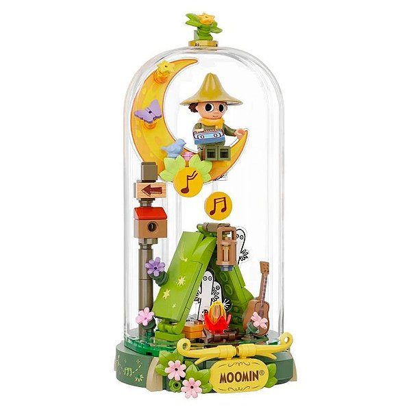 Blocos de Montar Pantasy Moomin Snufkin's Concert Set 87203 Original Lacrado Colecionável