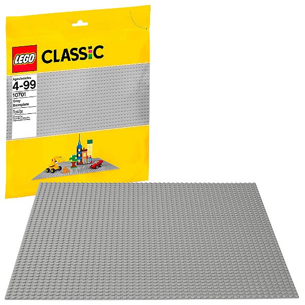 Blocos de Montar Lego Classic Base Gray Baseplate