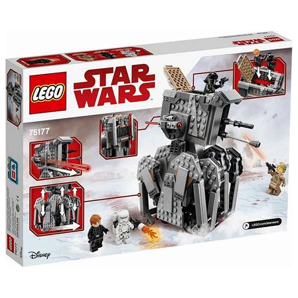Blocos de Montar Lego Star Wars First Order Heavy Scout Walker