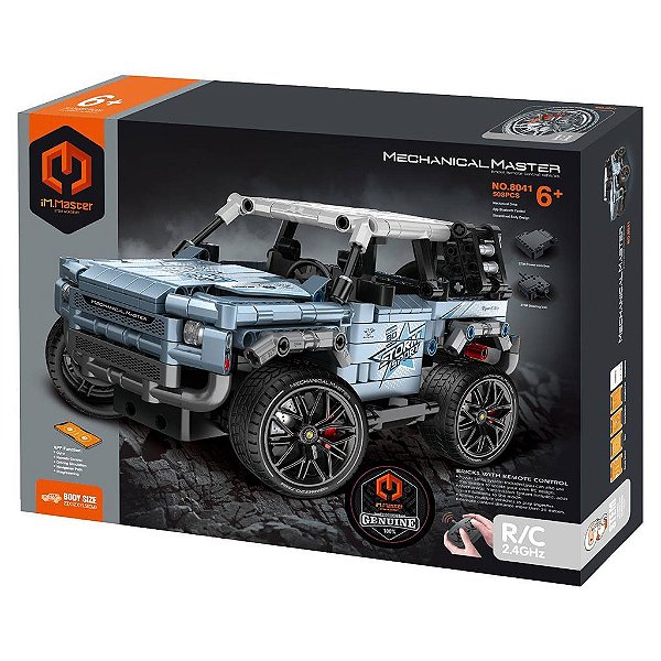 Blocos de Montar iM.Master Car Open Air Truck Blue Rc 503 Peças Original Lacrado Colecionável