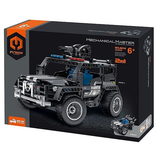 Blocos de Montar iM.Master Swat Truck 391 Peças Original Lacrado Colecionável Autêntico Premium