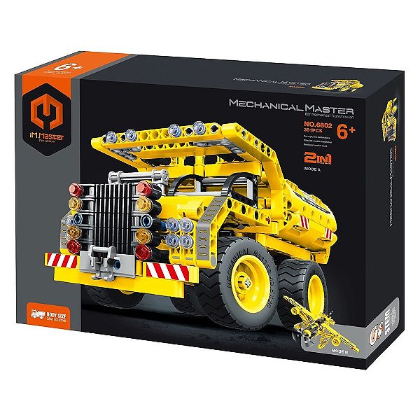 Blocos de Montar iM.Master Dump Truck 2-em-1 361 Peças Original Lacrado Colecionável