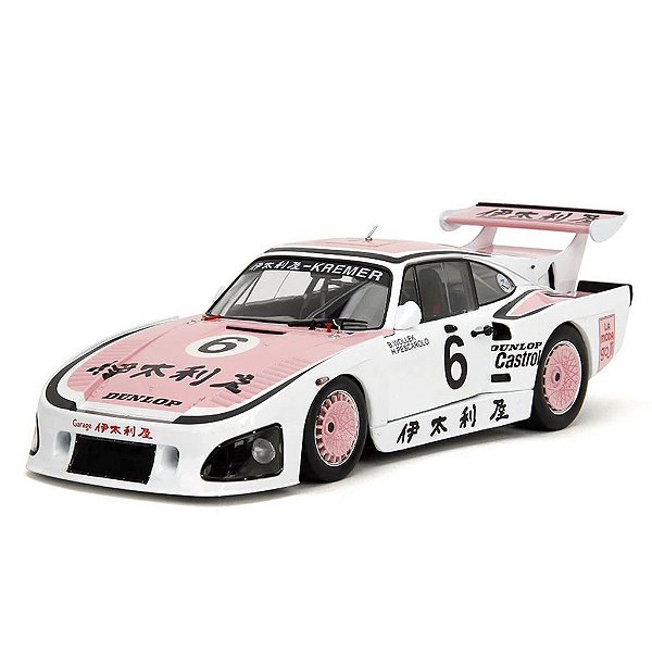 Miniatura Jada Toys Pink Slips W4 1981 Porsche 935 K3 Escala 1:18 Diecast Original Colecionável