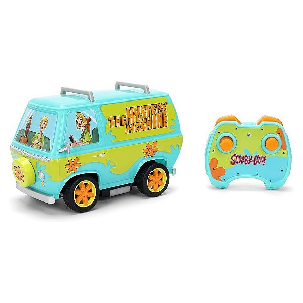 Miniatura Jada Toys Hollywood Rides Scooby Doo Mystery Machine Rc Controle Diecast Original