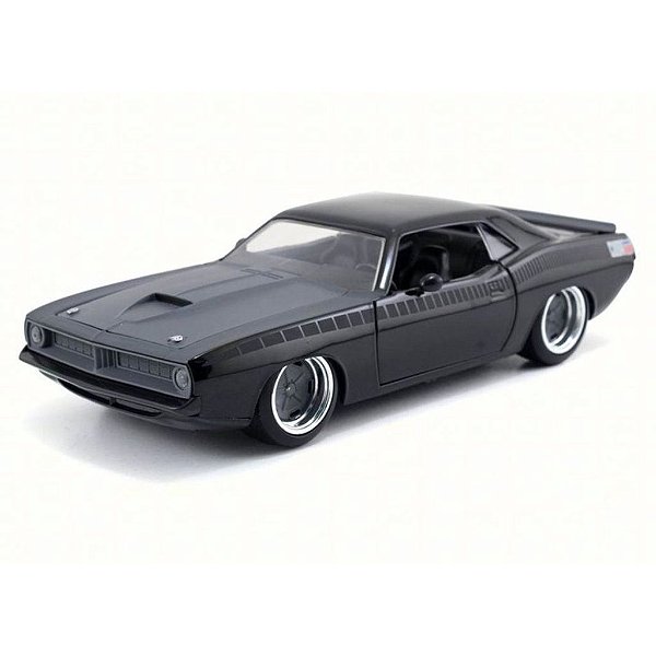Miniatura Jada Toys Fast & Furious Letty's Dodge Plymouth Barracuda Escala 1:24 Diecast Original