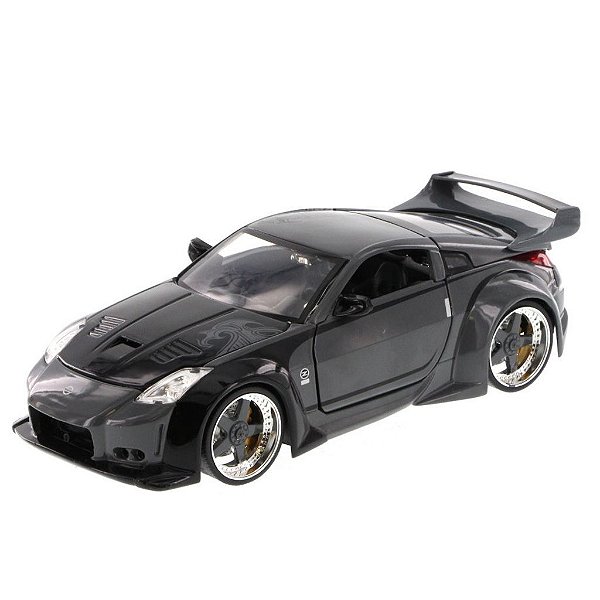 Miniatura Jada Toys Nissan 350Z do D.K (Tokyo Drift) Escala 1:24 Diecast Original Colecionável