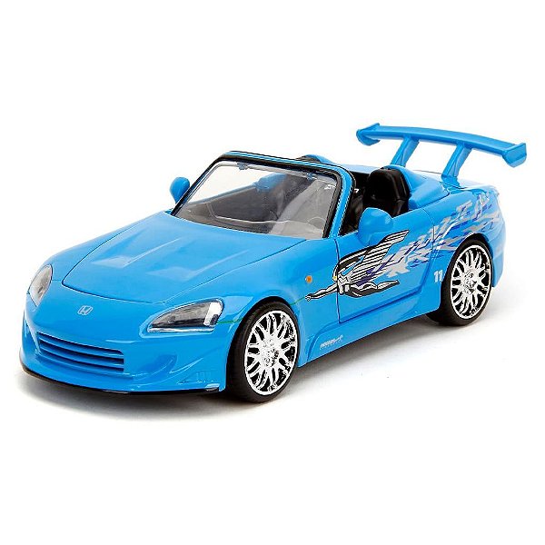 Miniatura Jada Toys Fast & Furious Suki's Honda S2000 Mia's Deco Escala 1:24 Diecast Metal Original
