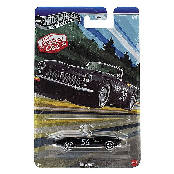 Miniatura Hot Wheels Vintage Bmw 507 JKY26 Diecast Metal Original Colecionável Autêntica Premium