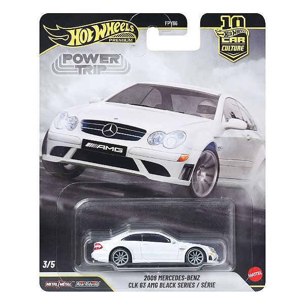 Miniatura Hot Wheels Premium Culture Legends 2008 Mercedes Benz JKF29 Diecast Original Colecionável