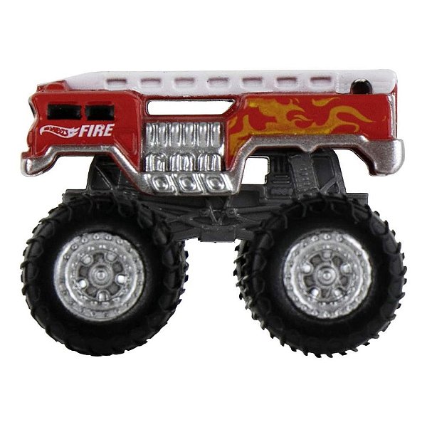 Miniatura Hot Wheels Monster Truck 5 Alarm Diecast Metal Original Colecionável Autêntica Premium