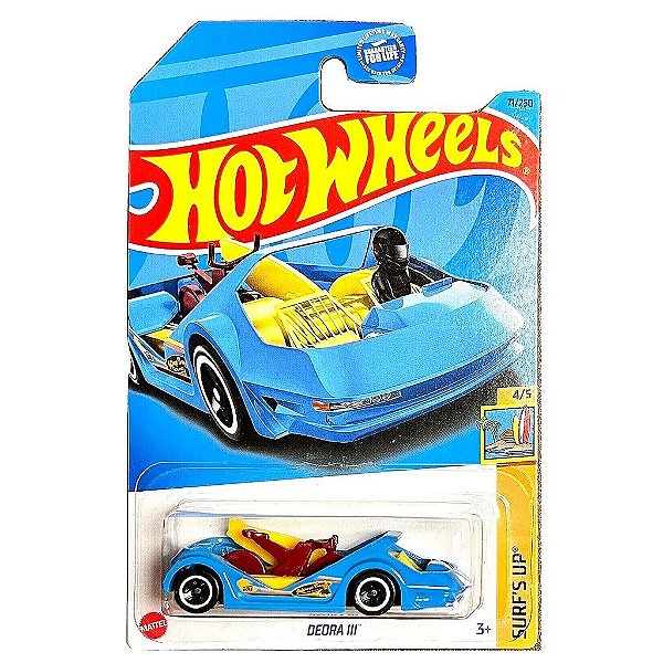 Miniatura Hot Wheels Deora Iii HKJ34 195683 Diecast Metal Original Colecionável Autêntica Premium