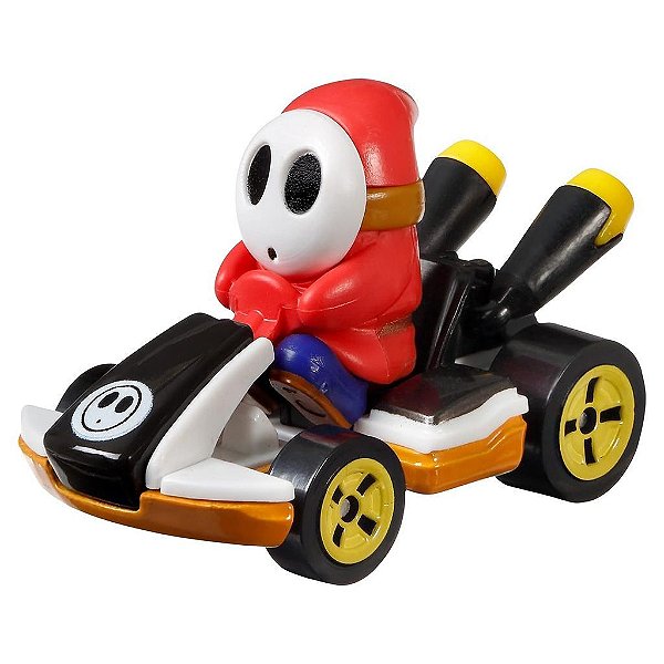 Miniatura Hot Wheels Mario Kart Shy Guy Diecast Metal Original Colecionável Autêntica Premium