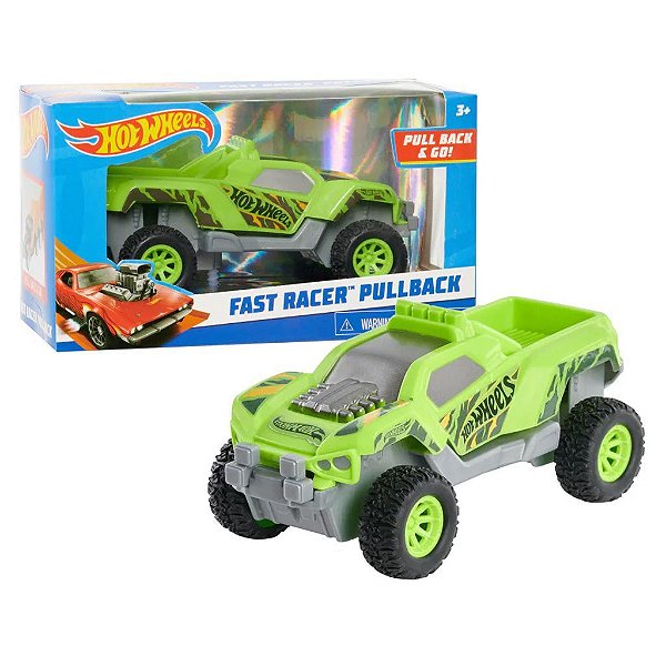 Miniatura Hot Wheels Fast Racer Green Dawgzilla Diecast de Metal Original Lacrada Colecionável Autê