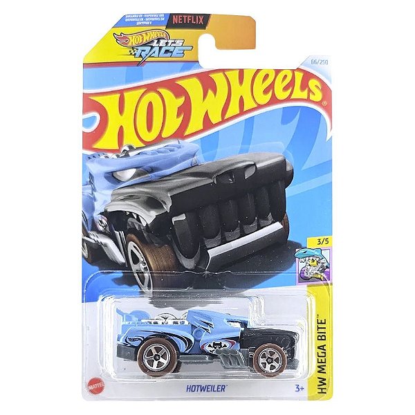 Miniatura Hot Wheels Hotweiler HTC03 Diecast Metal Original Colecionável Autêntica Premium