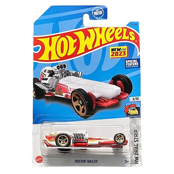 Miniatura Hot Wheels Rockin Railer L. HKG53 Diecast Metal Original Colecionável Autêntica Premium