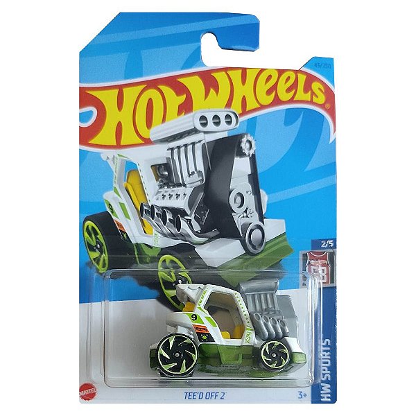 Miniatura Hot Wheels Tee'd OFF2 L. HKK43 Diecast Metal Original Colecionável Autêntica Premium