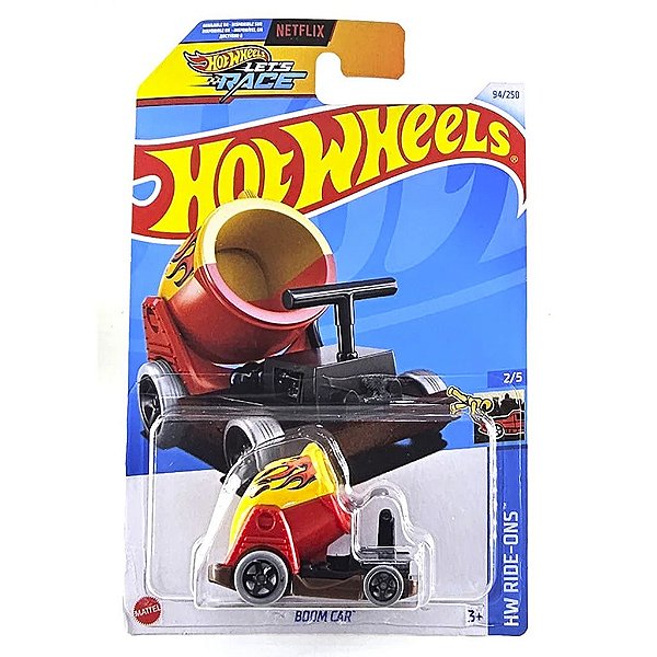 Miniatura Hot Wheels Boom Car L. HTC38 Diecast Metal Original Colecionável Autêntica Premium