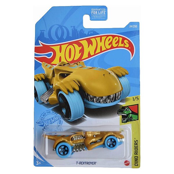Miniatura Hot Wheels T-rextroyer HTC05 Diecast Metal Original Colecionável Autêntica Premium