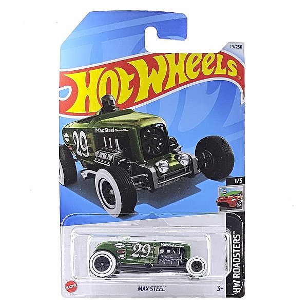 Miniatura Hot Wheels Max Steed HKH39 Diecast Metal Original Colecionável Autêntica Premium