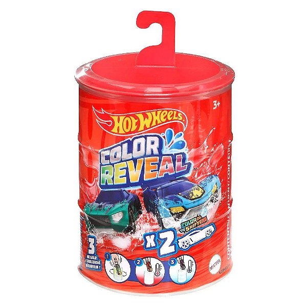 Miniatura Hot Wheels Color Reveal Multipack Diecast Metal Original Colecionável Autêntica Premium