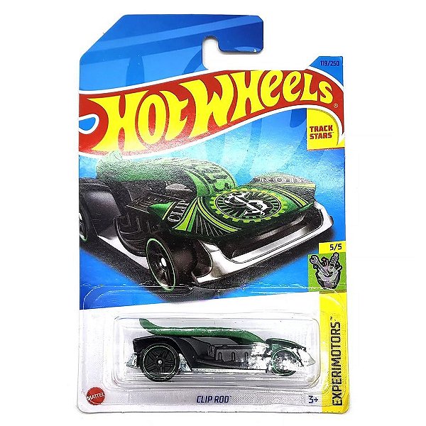 Miniatura Hot Wheels Clip Rod HKK75 Diecast Metal Original Colecionável Autêntica Premium
